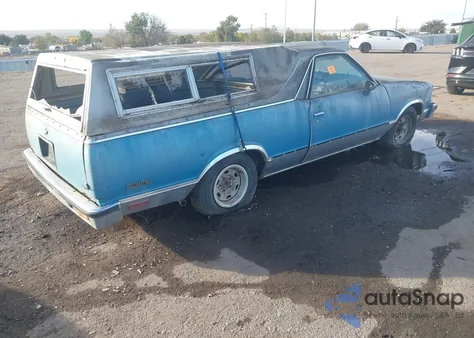 1978 Chevrolet El Camino from USA, damaged, VIN 1W80L8Z470069